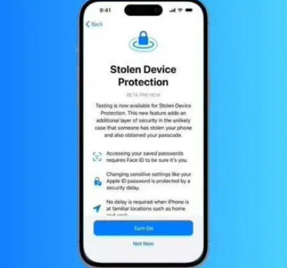 双江苹果授权维修店分享被盗设备保护功能开启方法