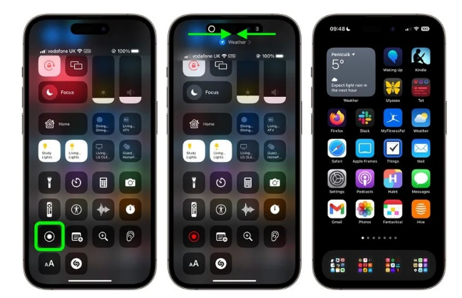 双江苹果手机维修分享iPhone14录屏如何隐藏灵动岛和红色指示器 