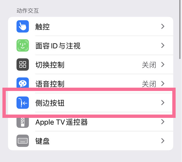 双江苹果14维修店分享iPhone14 Plus侧键双击下载功能关闭方法 