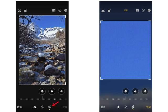 双江苹果手机维修分享iPhone手机如何使用裁剪功能隐藏照片 